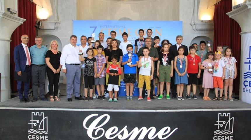 Uluslararası &Ccedil;eşme A&ccedil;ık Satran&ccedil; Turnuvası sona erdi