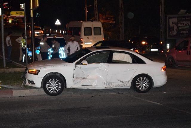 Malatya’da trafik kazası: 1 yaralı