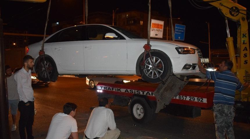 Malatya’da trafik kazası: 1 yaralı