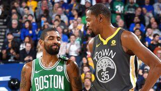 Kevin Durant, Kyrie Irving ve DeAndre Jordan, Brooklyn Nets'te