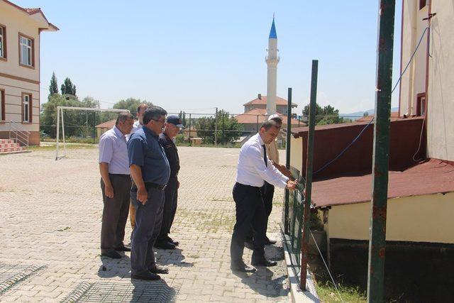 Kaymakam Abbasoğlu: Okullar açılmadan tüm eksikler giderilecek