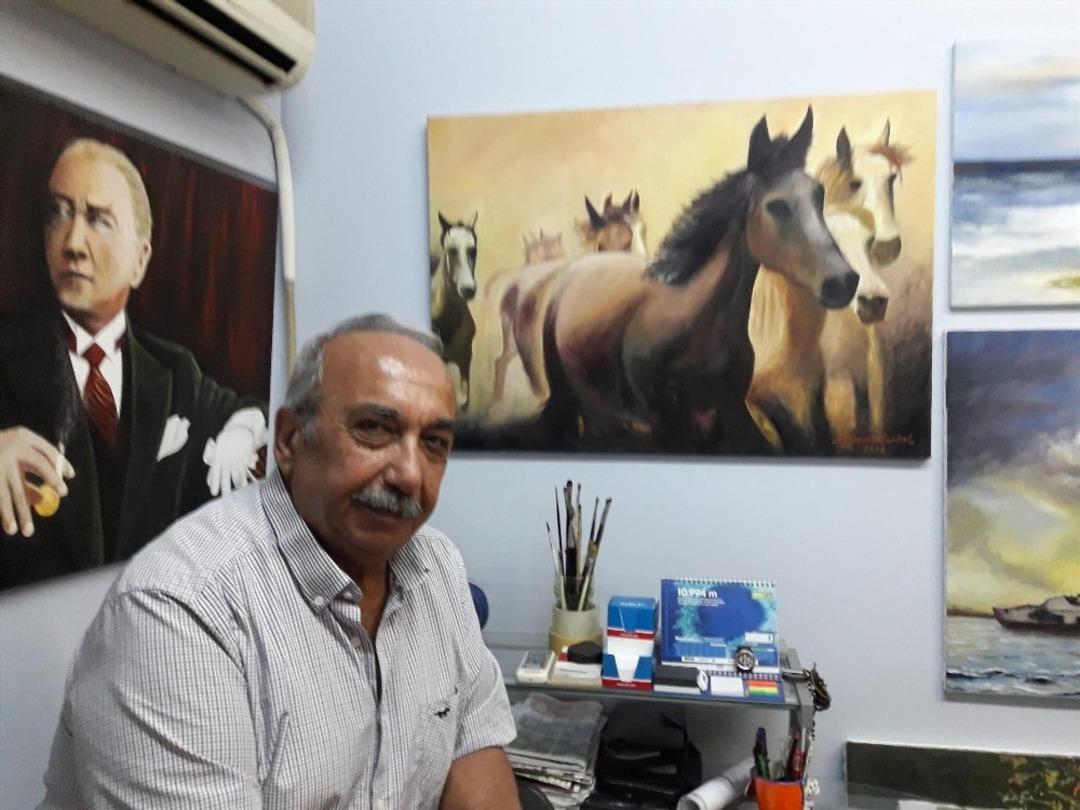 Ressam Kartal, &ldquo;Sanat&ccedil;ılar desteklenmelidir&rdquo;