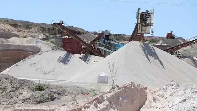 Nevşehir’in beyaz altını Ponza’nın dünya rezervlerinin yüzde 50’si Türkiye’de