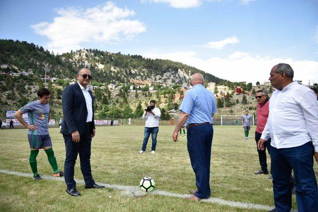 Büyükşehir destekli Kızıldağ Futbol Turnuvası başladı