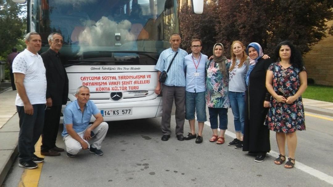 &Ccedil;aycuma Kaymakamlığı&rsquo;ndan şehit yakınları ve gazilere k&uuml;lt&uuml;r gezisi