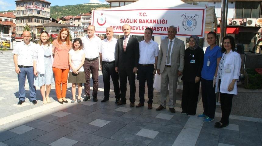 Devrek Devlet Hastanesi’nden tanıtım programı