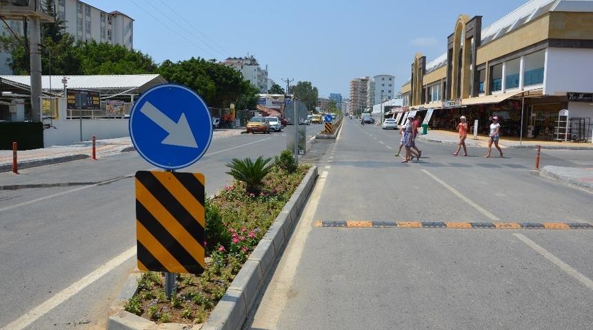 Alanya Gazipaşa Caddesi g&uuml;zelleşti