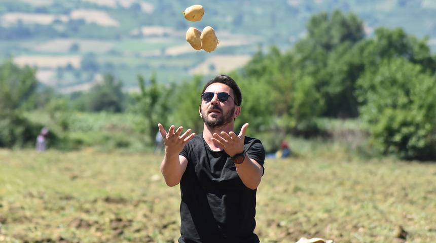Bursa'da patates hasadı başladı
