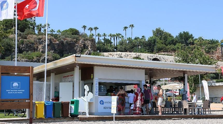 EKDAĞ Konyaaltı Plajı tatilcilerin g&ouml;zdesi