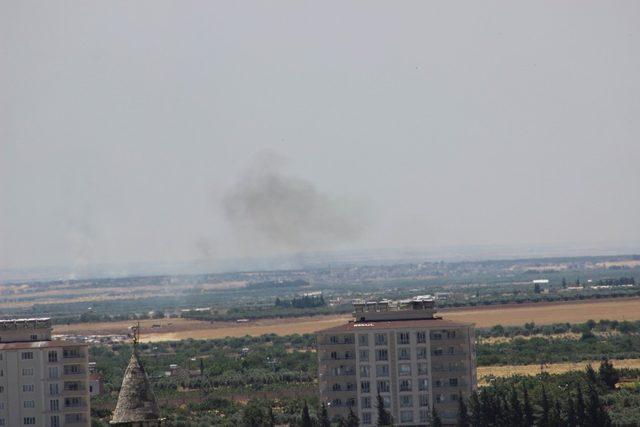 Suriye’deki yangınlar Kilis’te paniğe neden oldu
