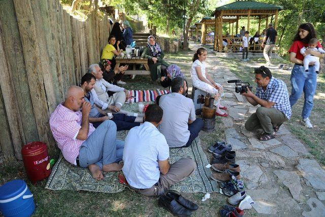 Vatandaşlar, hafta sonu İspendere İ&ccedil;melerine akın etti 3