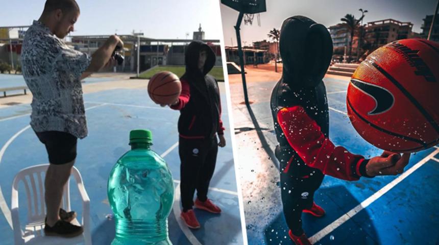 Sıradan malzemeleri kullanarak harika pozlar çekiyor!