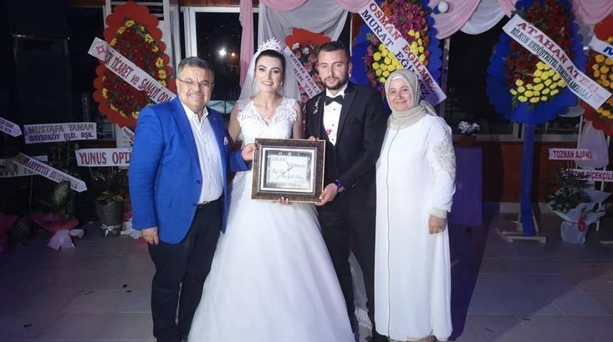 1299 Bilecik Kulübü Başkanı Topçu’nun mutlu günü