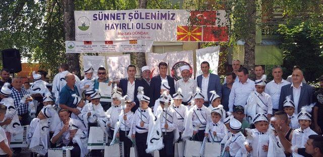 Makedonya’da geleneksel sünnet şöleni