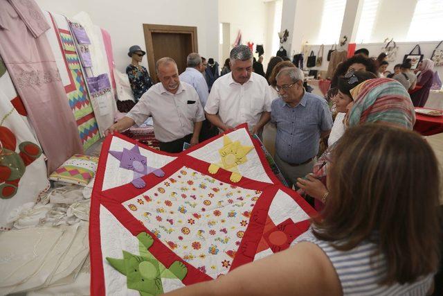 Hünerli ellerin çalışmaları görücüye çıktı