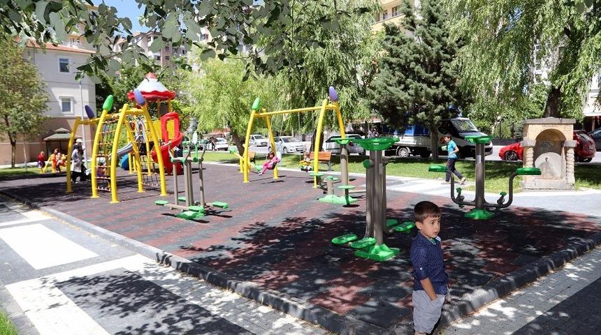 Talas&rsquo;ta &Ccedil;ocuklar İ&ccedil;in 8 Oyun Alanı Daha