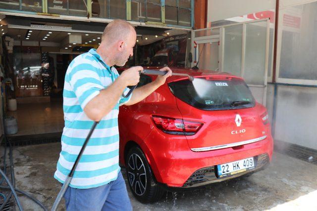 Edirneli oto yıkamacıdan  iyilik  kampanyası 4