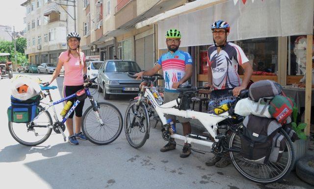 Ordu’dan Kastamonu’ya 437 kilometre pedal çevirecekler