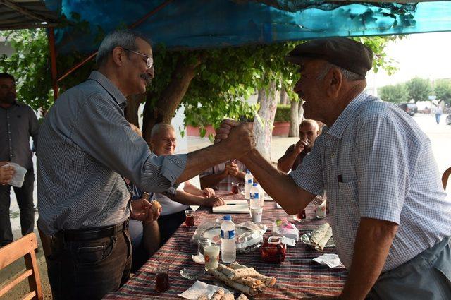 Başkan Bozdoğan, bir ayda 134 kırsal mahalleyi ziyaret etti