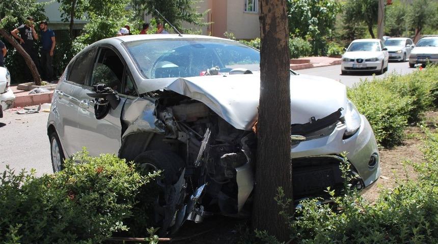 Elazığ&rsquo;da trafik kazası: 1 yaralı
