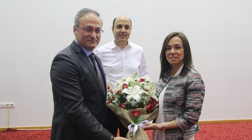 Samsun Eğitim ve Araştırma Hastanesinde devir teslim t&ouml;reni