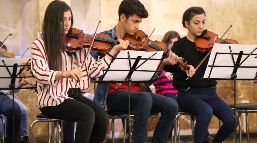 Şanlıurfa’da müzik kurslarına yoğun ilgi