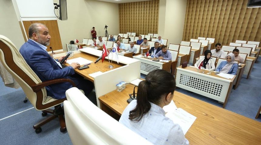 Canik meclisine tatil yok