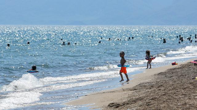 Toroslar manzarasında deniz keyfi