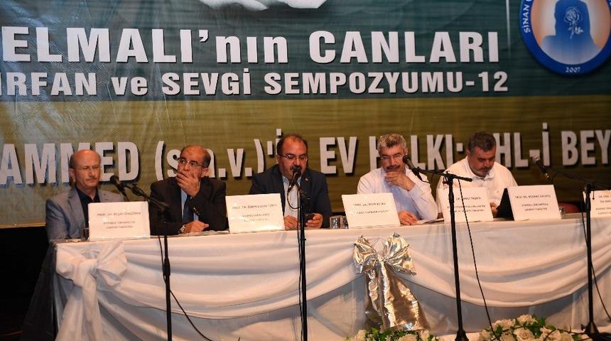 Elmalı’nın Canları İrfan ve Sevgi Sempozyumu