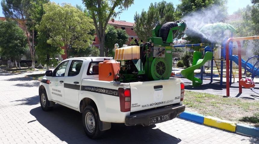 Manisa’da haşereyle mücadele başlatıldı