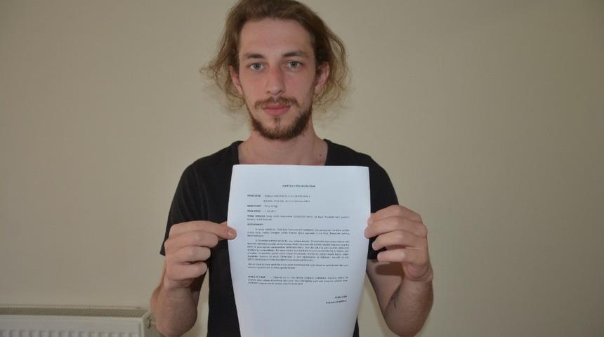 Hi&ccedil; yatırmadığı paradan para cezası yedi