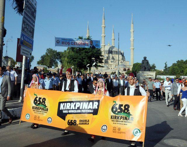 Kırkpınar haftası, renkli g&ouml;r&uuml;nt&uuml;lerle başladı 2