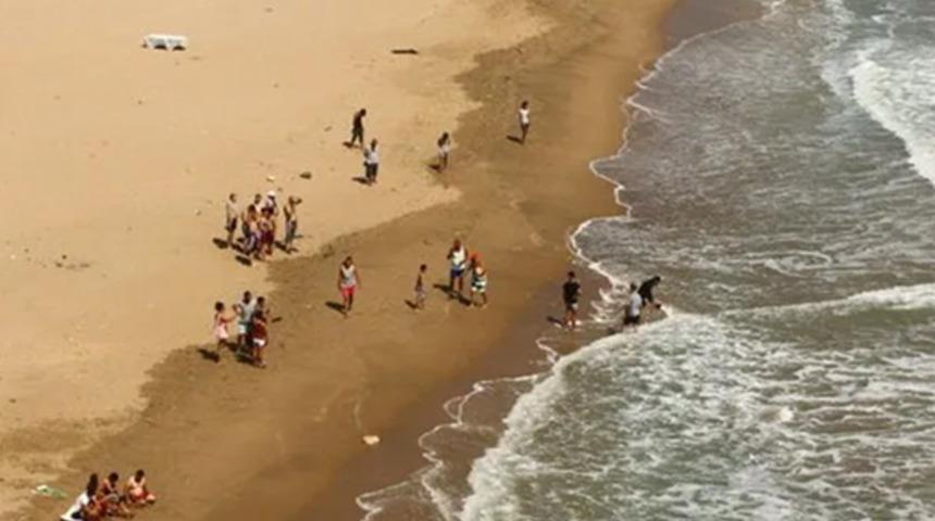 Kırklareli'den yasağa rağmen denize girenlere tutanak