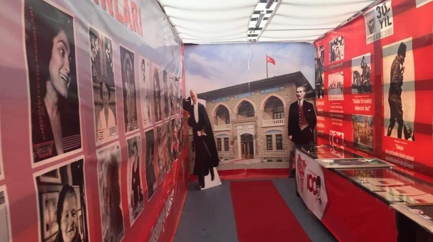 &Ccedil;aycuma&rsquo;dan "Cumhuriyet Tır&rsquo;ı" ge&ccedil;ti