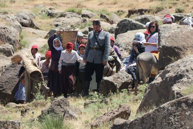 Bitlis’te ‘Kardan Mürekkep’ adlı belgesel filmi çekiliyor