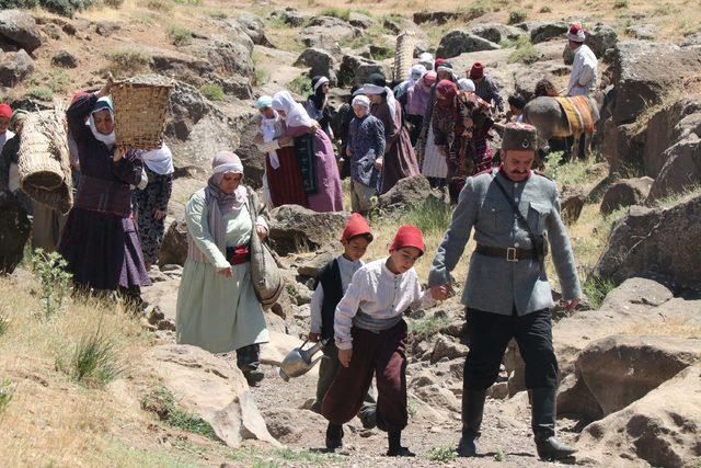 Bitlis’te ‘Kardan Mürekkep’ adlı belgesel filmi çekiliyor