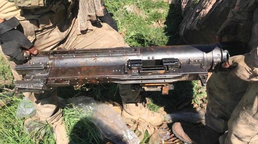 Hakkari&rsquo;de do&ccedil;ka silahı ele ge&ccedil;irildi