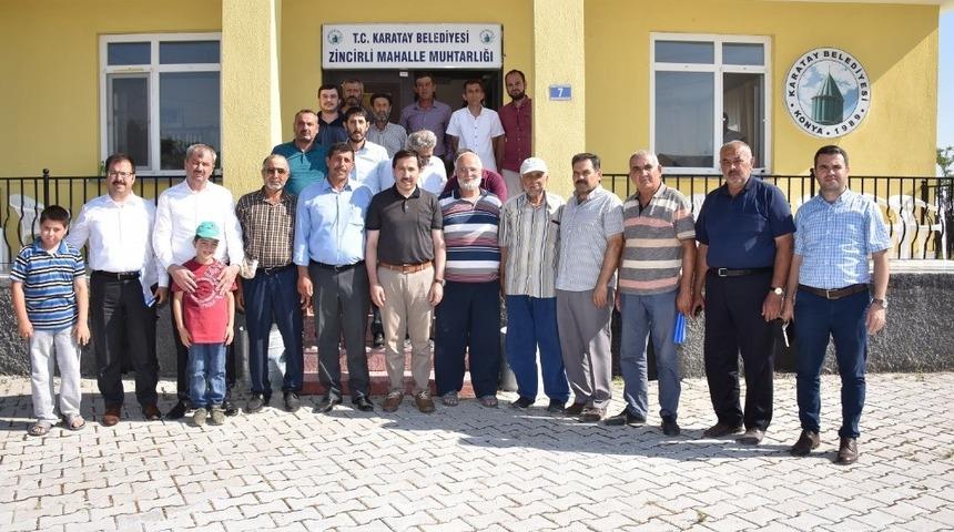 Karatay&rsquo;da mahalle ziyaretleri s&uuml;r&uuml;yor