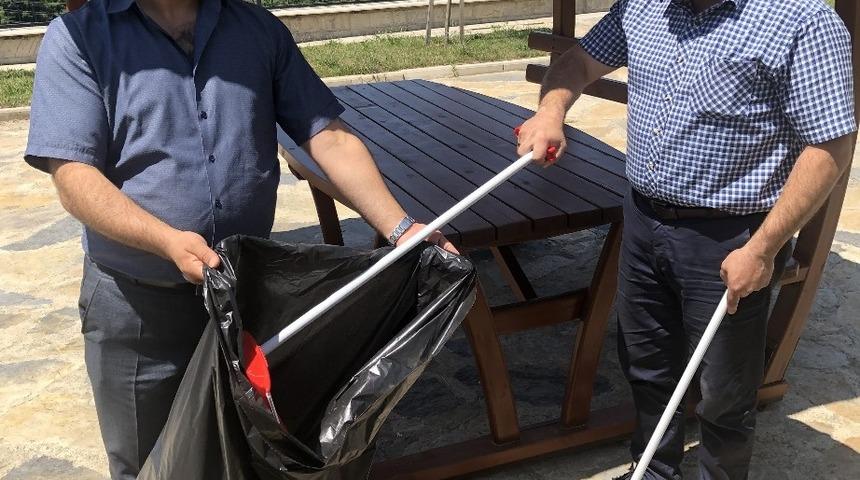 Ak&ccedil;akoca Bey Siyasal Bilgiler Fak&uuml;ltesi&rsquo;nde temiz kamp&uuml;s etkinliği