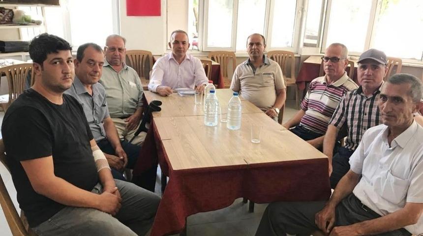 Kaymakam &Ouml;ner, muhtarları ziyaret etti