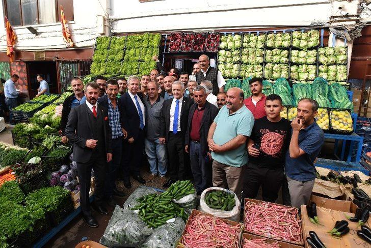 Başkan Yavaş’tan hal esnafına ziyaret G3