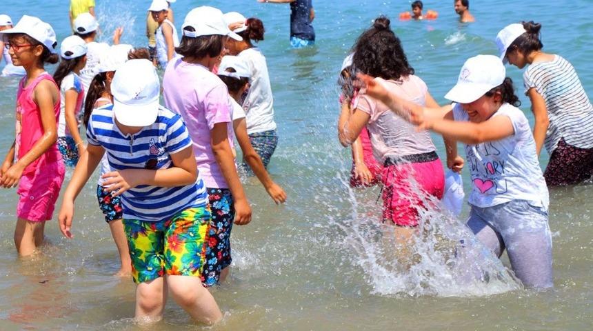 Deniz görmeyen çocukların hayali gerçek oldu