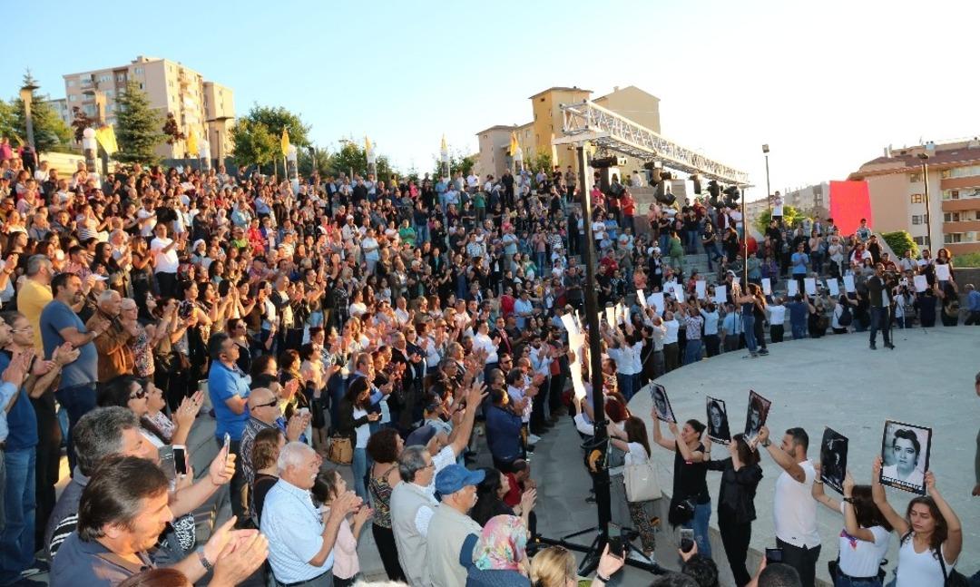 &Ccedil;ankaya&rsquo;da Madımak olaylarında &ouml;lenler anıldı
