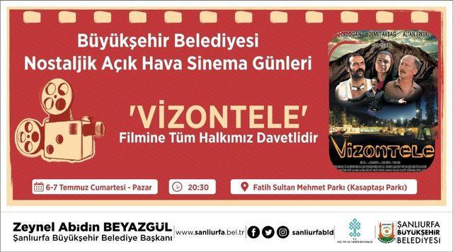 Şanlıurfa’da sinema günleri etkenliği başlıyor