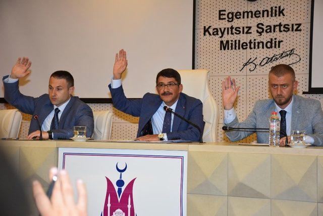 Şehzadeler Belediyesi Temmuz Ayı Meclis toplantısı yapıldı