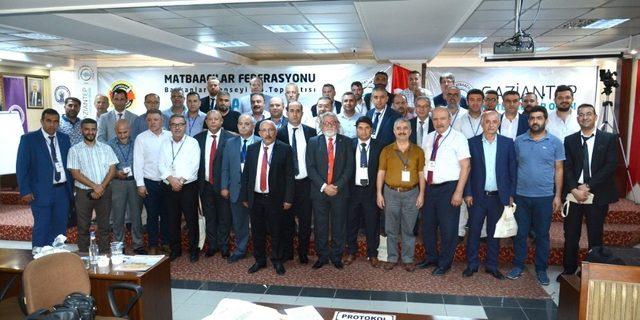 Başkan Karaca, Matbaacılar Federasyonu Başkanlar Konseyi’nde konuştu