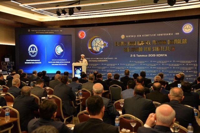 8. Yurt dışı Din Hizmetleri Konferansı Konya’da başladı