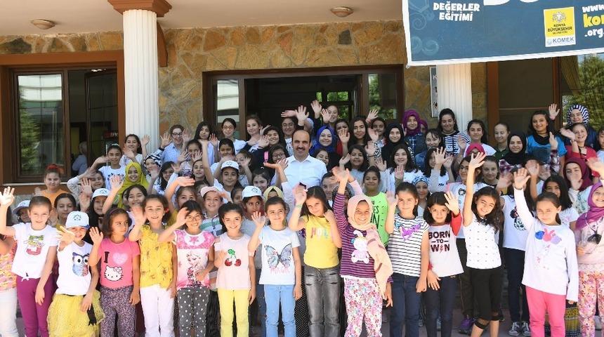 Başkan Altay, Genç KOMEK Yaz Okulu öğrencileriyle buluştu