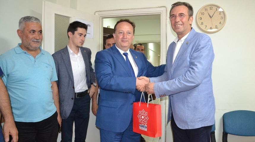 Karesi Belediye Başkanı Orkan, İYİ Partiyi ziyaret etti