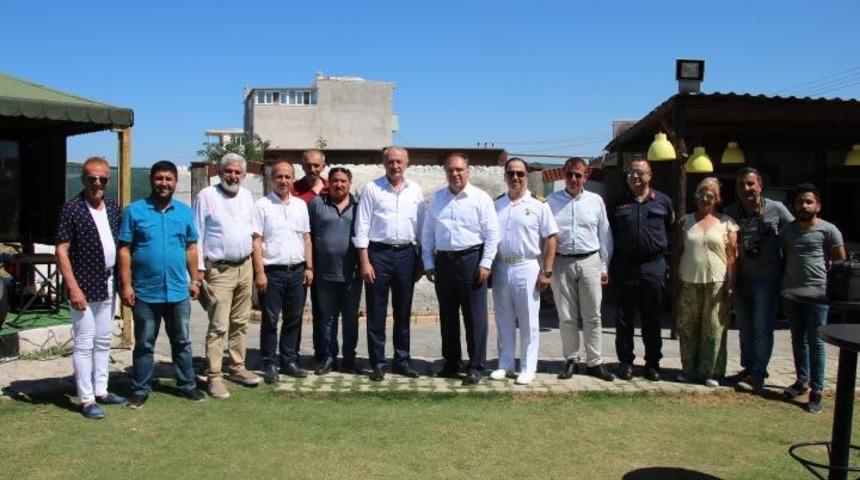 Didim&rsquo;de protokol ve basın bir araya geldi